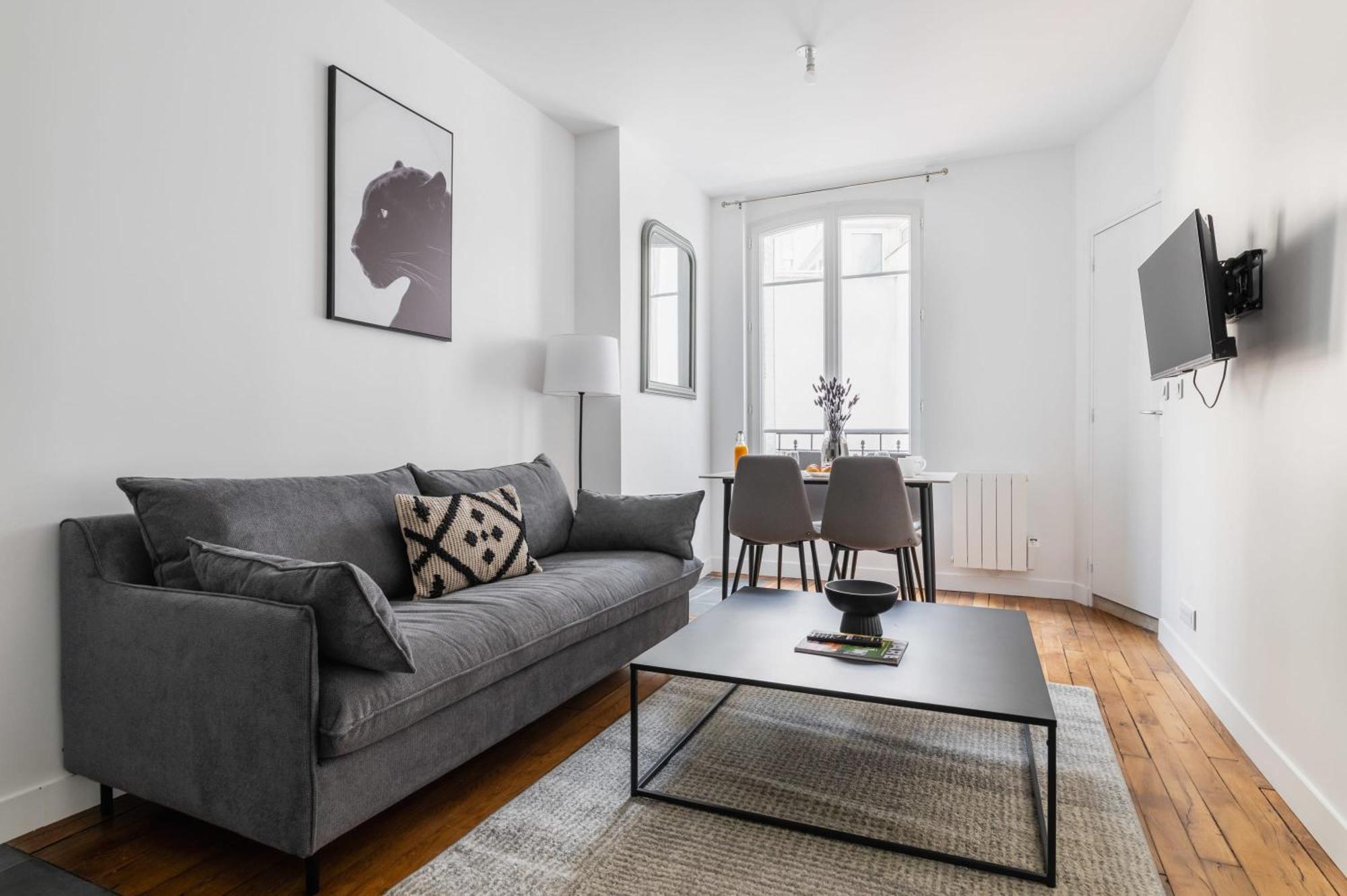 Ferienwohnung 2 Pieces Refait Neuf Metro Jaures - Paris 19 - 4P - Flat-Guest Exterior foto